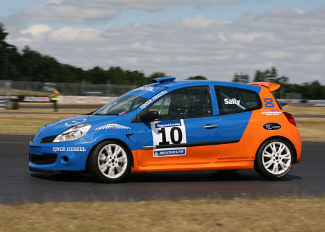 Martin Sally Pedersen kæmpede med setup'et denne weekend..